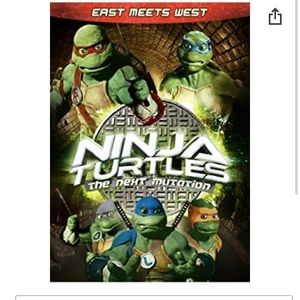 Teenage Mutant Ninja Turtle East Meets West DVD